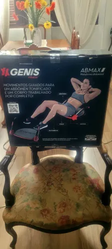 ABMAX PLATAFORMA ABDOMINAL GENIS FITNESS