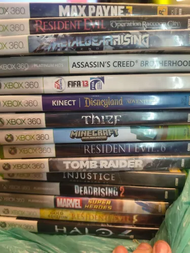 JOGOS XBOX 360 SEMI-NOVO E NA CAIXA