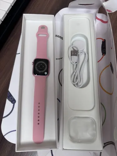 Apple Watch Series 8 45mm - cor Rosa | NOVO