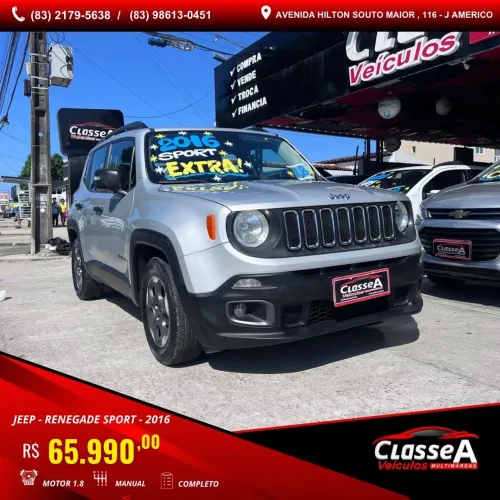 Jeep Renegade Sport 1.8 4X2 Flex 16V Mec. 2016