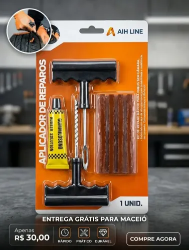 Kit de Reparo para Pneu