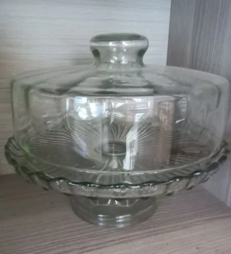 Boleira de vidro