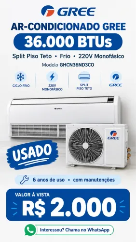 Ar condicionado 36000 BTUs