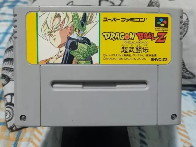 JOGO DRAGON BALL Z ORIGINAL LUTA PARA SUPER NINTENDO FAMICOM