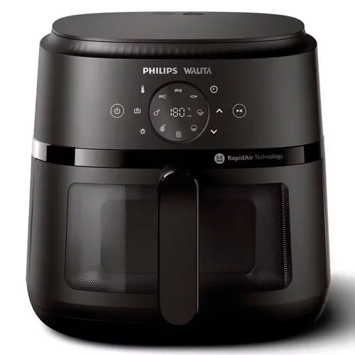 Fritadeira Philips Walita Airfryer Digital Série 2000 XL 6,2 Litros Preta