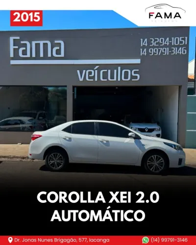 Toyota Corolla XEI 2.0 Flex 16V Aut. 2015