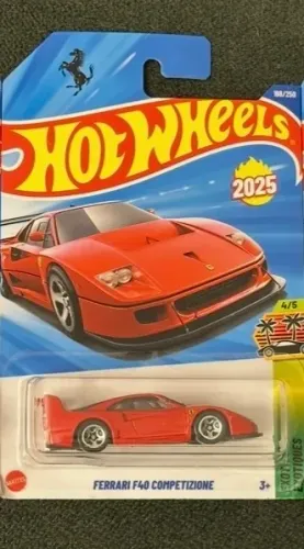 Ferrari F40 Hotwheels (vermelha)