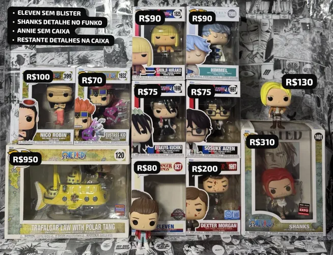 Funko Pop! Aizen + Byakuya