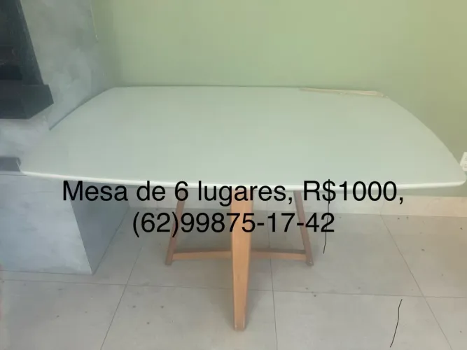 Mesa de 6 lugares