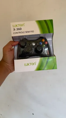 Controle Wireless Xbox 360 / PC ? Lukton