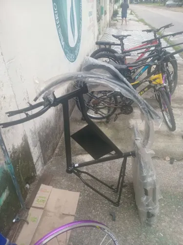 Vendo quadro de bicicleta de carga 