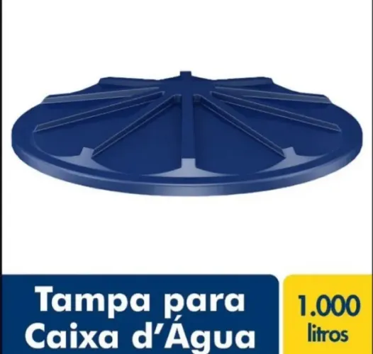 Tampa para Caixa D'água Polietileno 1.000L Fortlev