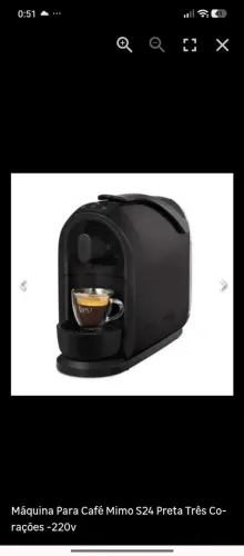 Cafeteira espresso 3 corações