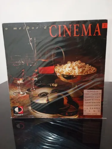 LP O Melhor do Cinema 2 (Lionel Richie, Bee Gees, The Platters...)