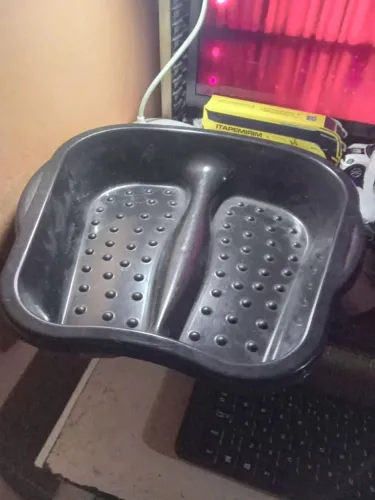 Bacia massageadora pra pes pedicure spa