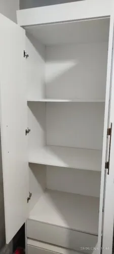 Guarda Roupa Casal, retirada no local
