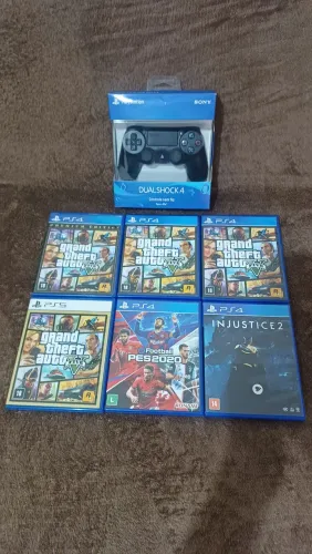 JOGOS PS4/PS5 - CONTROLE PS4(ORIGINAL)