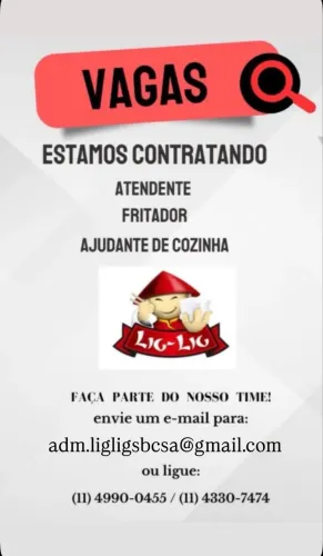 Vagas - Alimentação