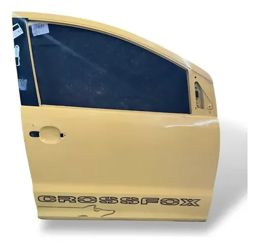 Porta Dianteira Direita Vw Fox 2006 2010 Pelada Dianteira Direita Amarelo