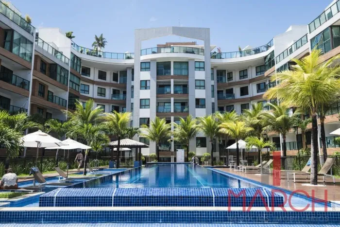 Vendo ap. 2 quartos, em condomínio nobre, à beira-mar do Cabo Branco