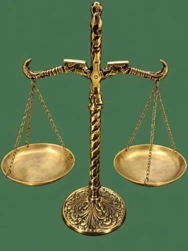Balança da Justiça em Bronze ?