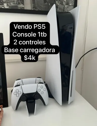 PS5 com leitor