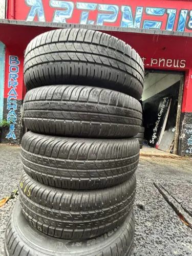 Pneus 175/65/15 Pirelli P4 por 950$ os 4 seminovos instalados