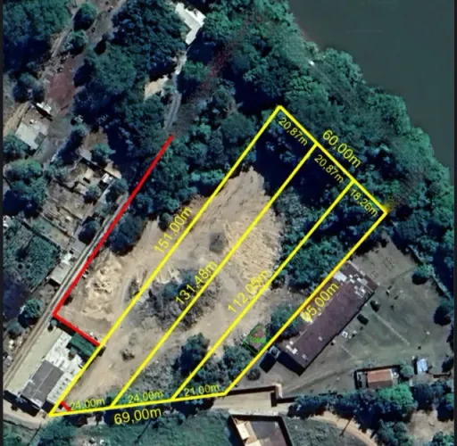 Lote/Terreno/Rancho as Margens do Rio Pardo em Serrana-SP