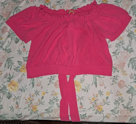 Cropped Youth Pink tamanho G, pouco usado