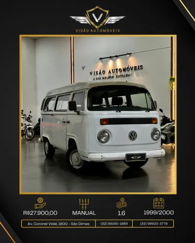 Volkswagen Kombi Standard/ Luxo/ Serie Prata 2000