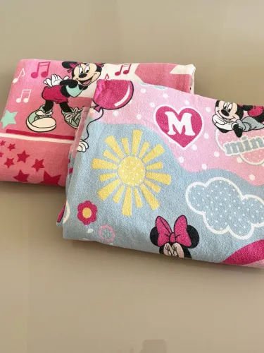 Kit 2 Lençóis Solteiro Minnie Disney Santista - Perfeito Estado