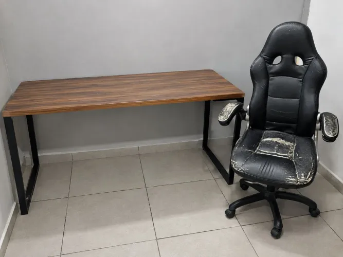 Mesa + Cadeira Gamer