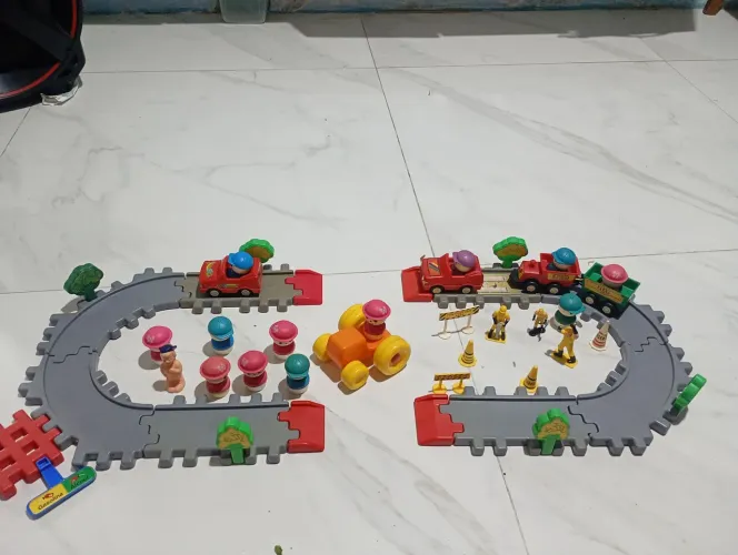 Brinquedo pegue e monte anos 70