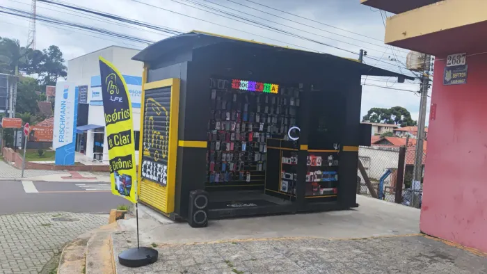 Container loja celular