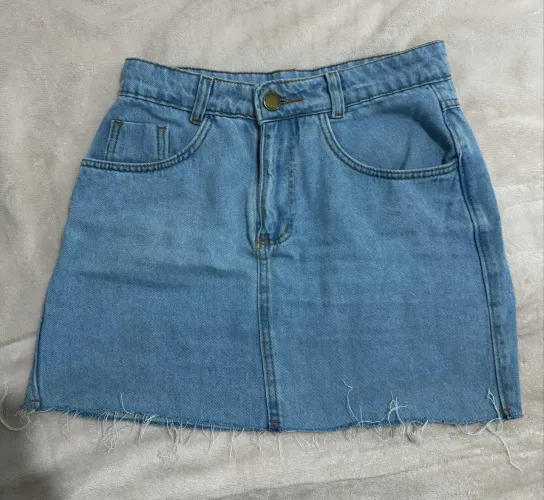 Saia jeans 