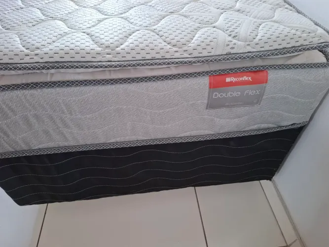 Cama box solteiro reconflex Double flex