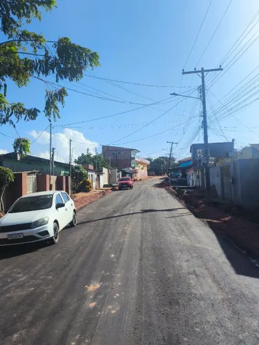 TERRENO EM RUA RECEM ASFALTADA NO BAIRRO SANTARENZINHO