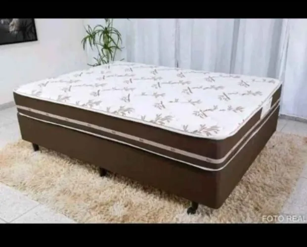 BASE SIMPLES + COLCHÃO DE QUALIDADE FRETE GRÁTIS