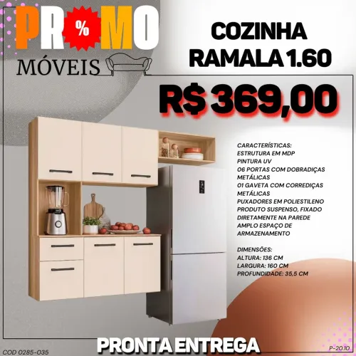Armário de cozinha - ENTREGA IMEDIATA