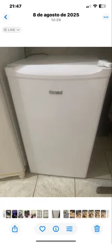 Frigobar Consul  120 litros semi novo 