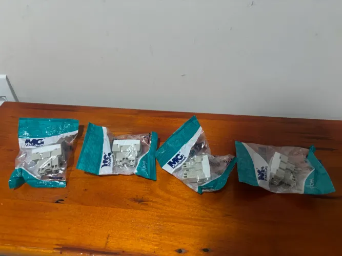 Conjunto de 4 Módulos de Tomada 2p+t 20a