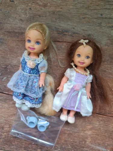 barbie fantasy tales tea party dupla de kelly 2004