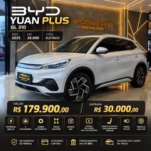 BYD Yuan Plus Elétrico 2025