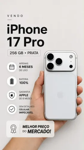 iPhone 17 PRO 256gb NOVO