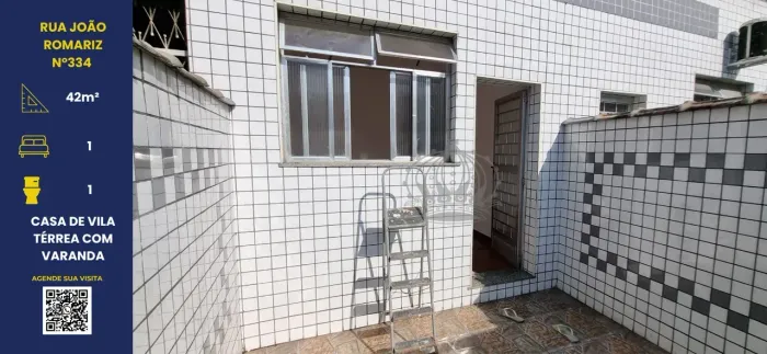 Apartamento térreo com entrada independente em Ramos