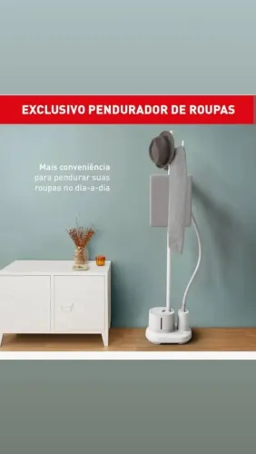 Arno Steam Home Vaporizador de Roupas com Suporte novo lacrado.
