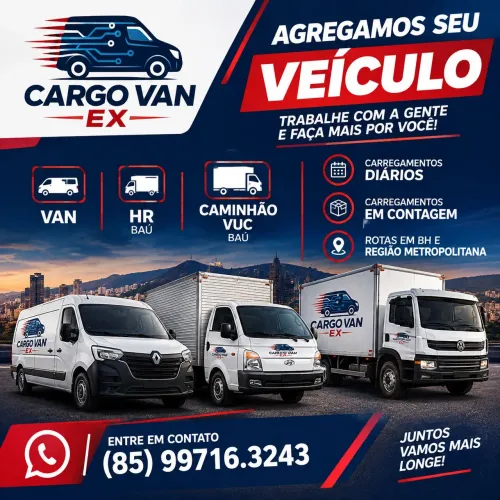 Agremenos seu Veículo - Van, HR, e VUC