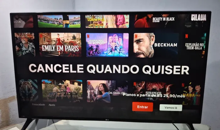 Linda tv smart 49" lg