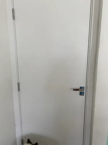 Kit porta branco laka Ipumirim leroy 60cm largura 