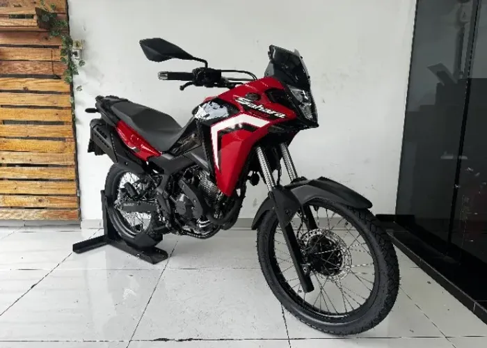 HONDA XRE 300 SAHARA RALLY 2024 VERMELHA 20.000 KM
